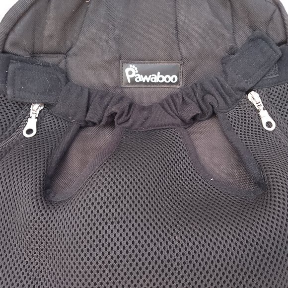 Pawaboo Black Pet Carrier Backpack Like New Excellent Condition Size Small - Picture 4 of 9